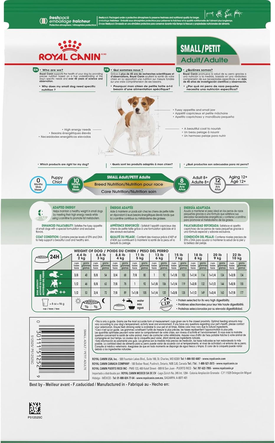 Royal Canin Size Health Nutrition Small Adult Dry Dog Food, 14 lb Bag