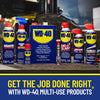 WD-40 Original Formula, Multi-Use Product with Smart Straw Sprays 2 Ways,12 OZ [6-Pack]