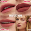 MAYBELLINE Super Stay Teddy Lip Tint, Long Lasting Matte Lipstick for Up To 12HR Wear, Ribbon Tied, 1 Count