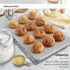 KitchenAid Non-stick Muffin Pan, 12 Cup, Evergreen