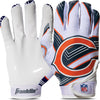 Franklin Sports Youth NFL Football Receiver Gloves - Kids Football Gloves Pair - NFL Team Logos and Silicone Palm