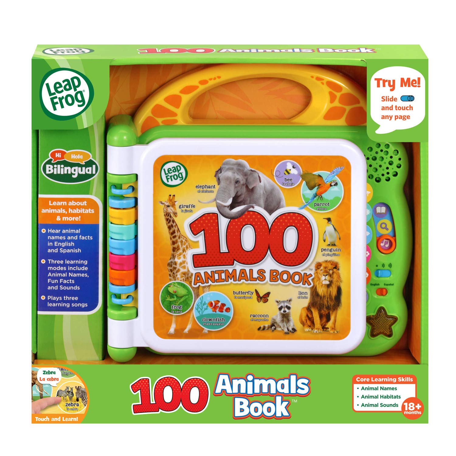 LeapFrog Learning Friends 100 Words Book (Frustration Free Packaging), Green