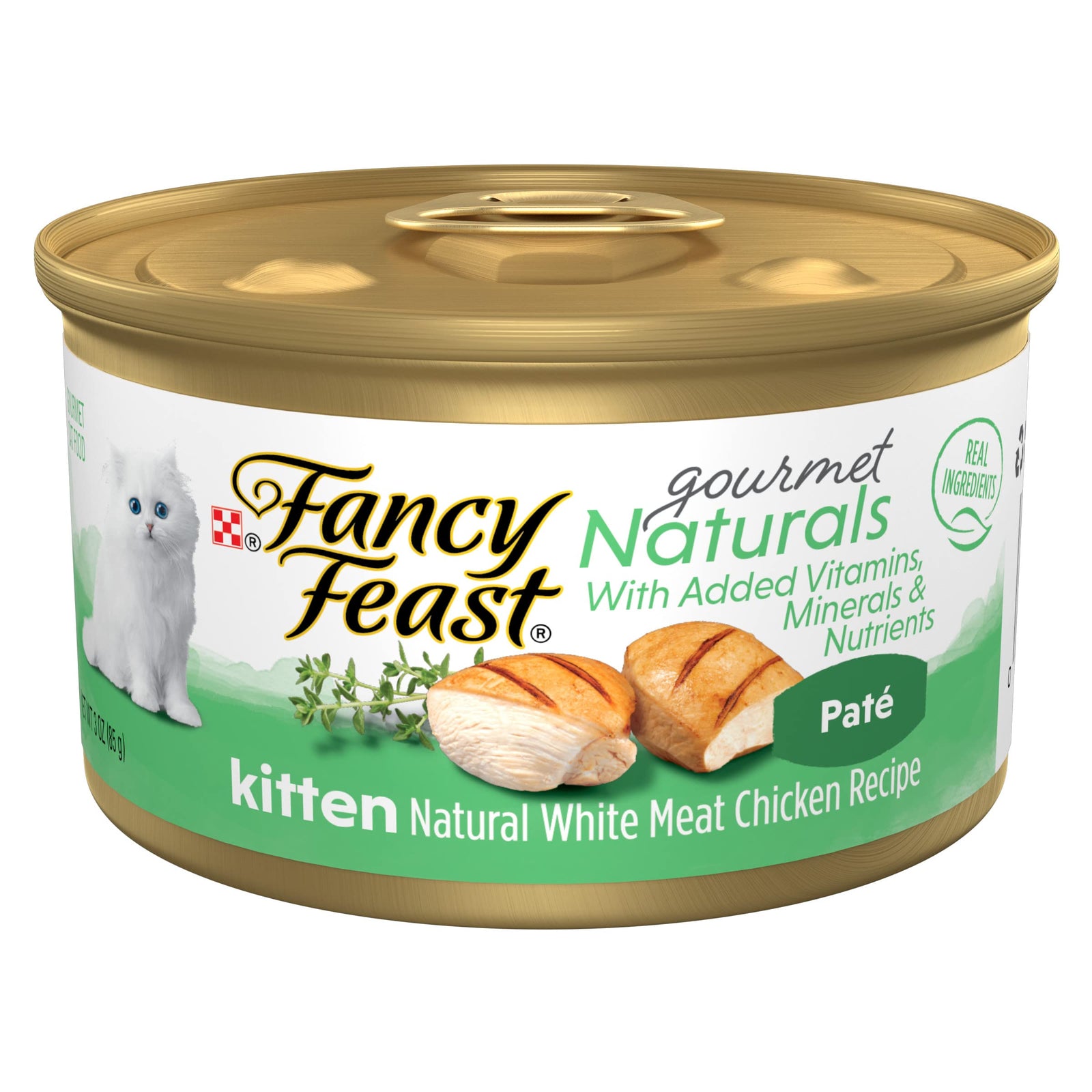 Purina Fancy Feast Gravy Lovers Poultry and Beef Grilled Gourmet Wet Cat Food Variety Pack - (Pack of 24) 3 oz. Cans