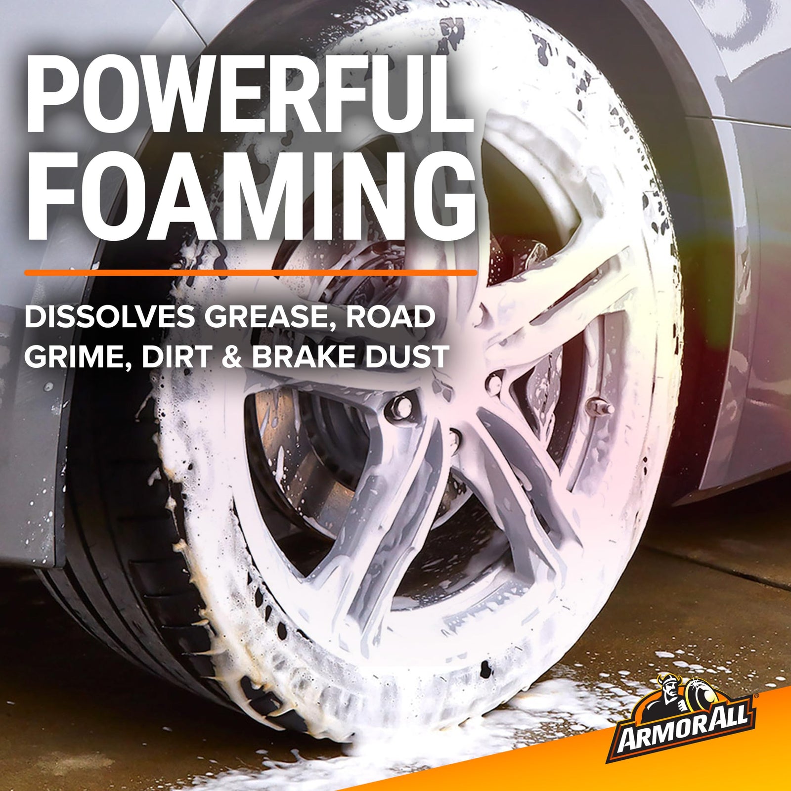 Armor All Extreme Wheel and Tire Cleaner , Car Wheel Cleaner Spray, 24 Fl Oz