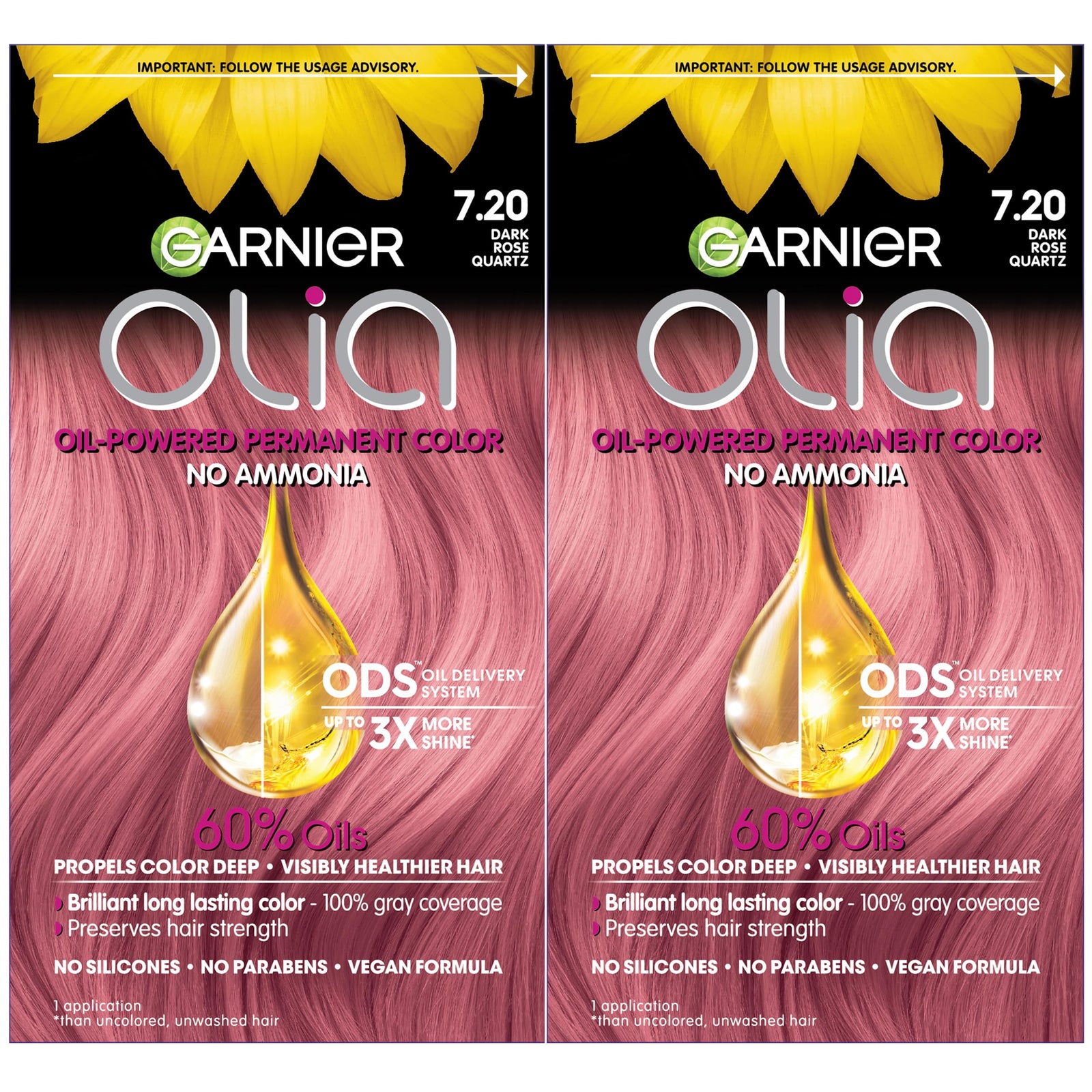 Garnier Hair Color Olia Ammonia-Free Brilliant Color Oil-Rich Permanent Hair Dye, 9 1/2.1 Lightest Ash Blonde, 1 Count (Packaging May Vary)