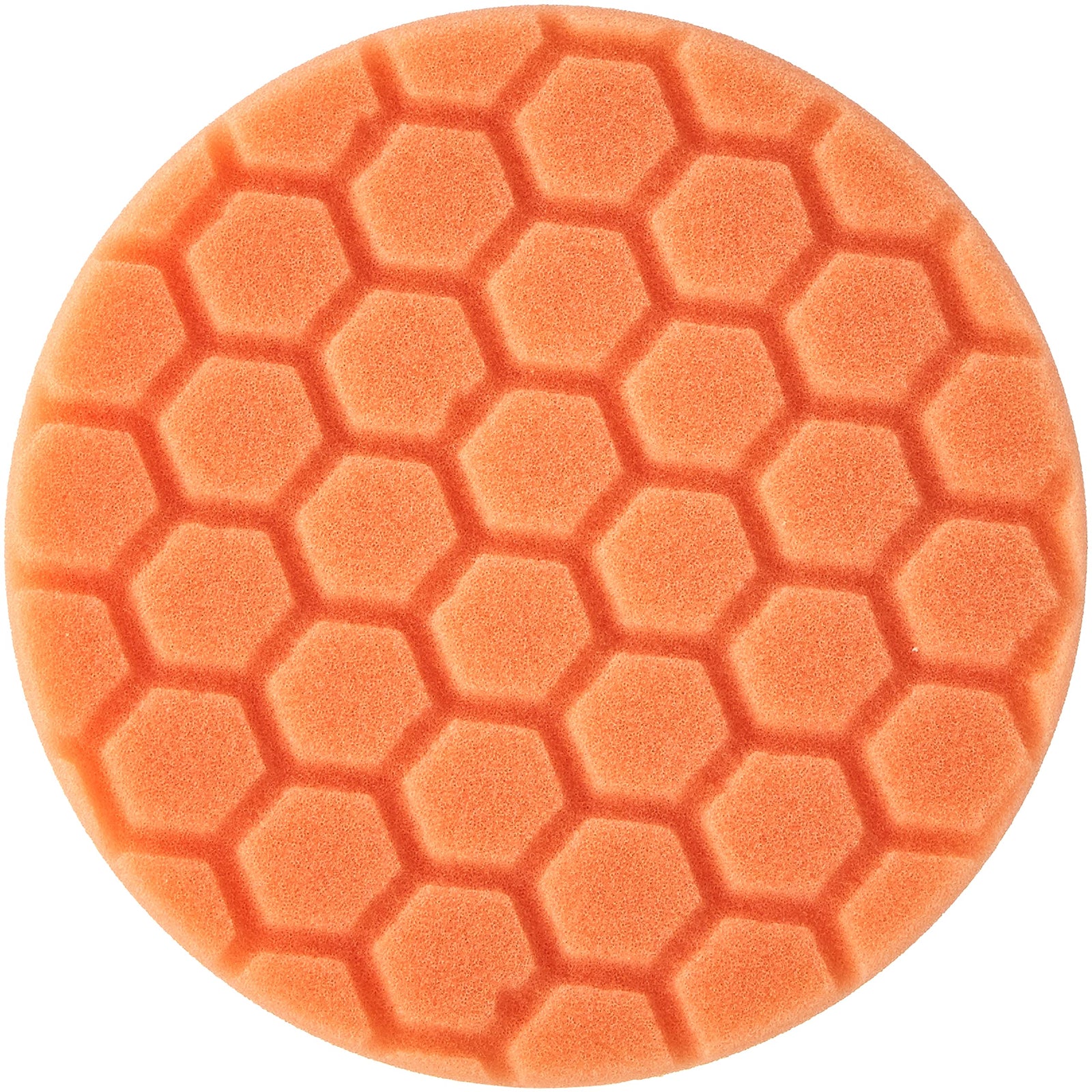 Chemical Guys BUFX_106HEX5 BUFX_106_HEX5 Hex-Logic Finishing Pad, Black (5.5 Inch Pad Made for 5 Inch Backing Plates), 1 Pad Included