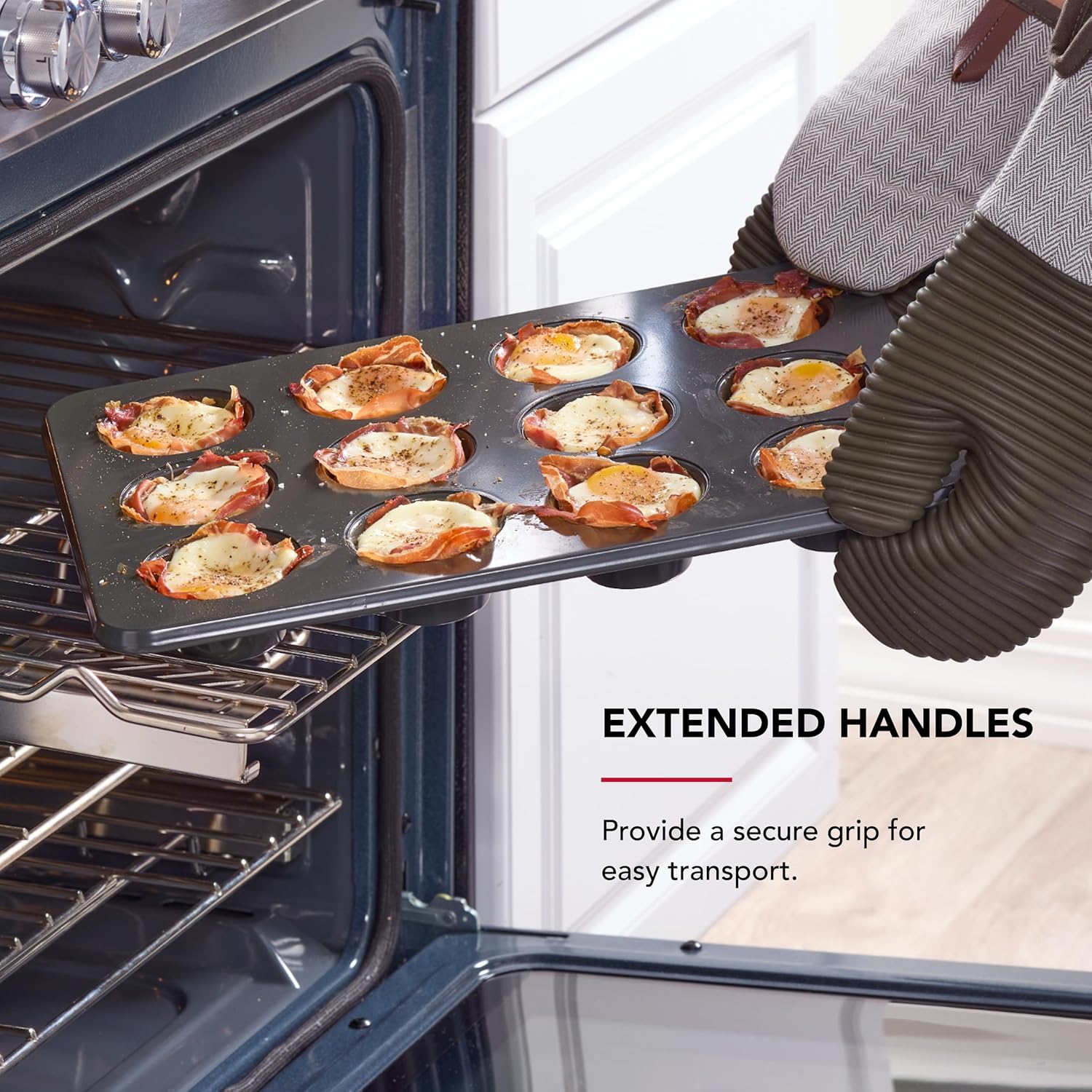 KitchenAid Non-stick Muffin Pan, 12 Cup, Evergreen