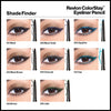 Revlon ColorStay Pencil Waterproof Eyeliner, Smudge-Proof, Eye Makeup with Built-In Sharpener, Stocking Stuffer for Women, 201 Black, 0.01 oz