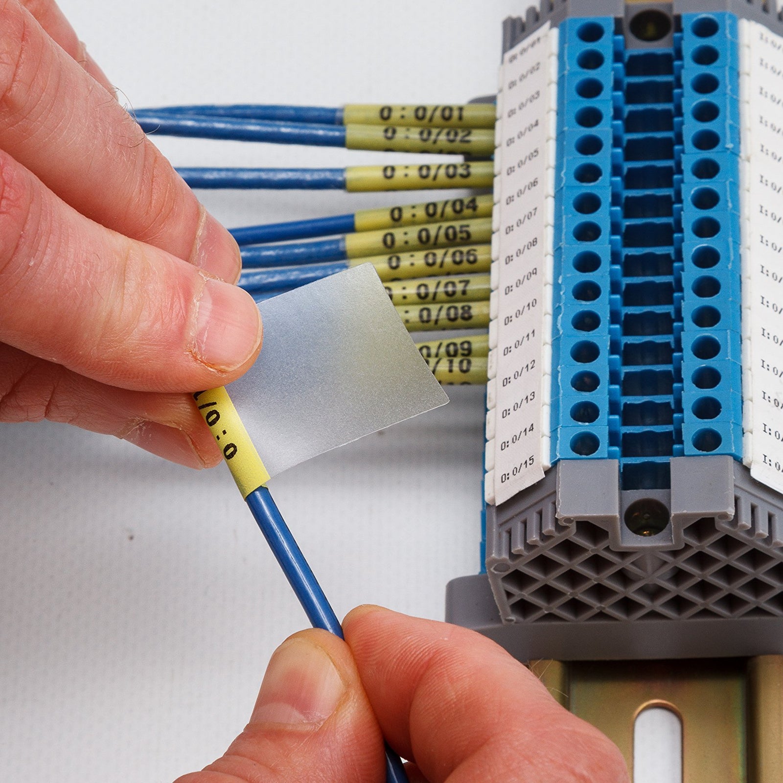 Brady Authentic (M21-375-595-BR) All-Weather Vinyl Label for Indoor/Outdoor ID, Lab and Equipment Labeling, White on Brown- ForM210, M210-LAB, M211, BMP21-PLUS and BMP21-LAB Printers, .375" W, 21' L