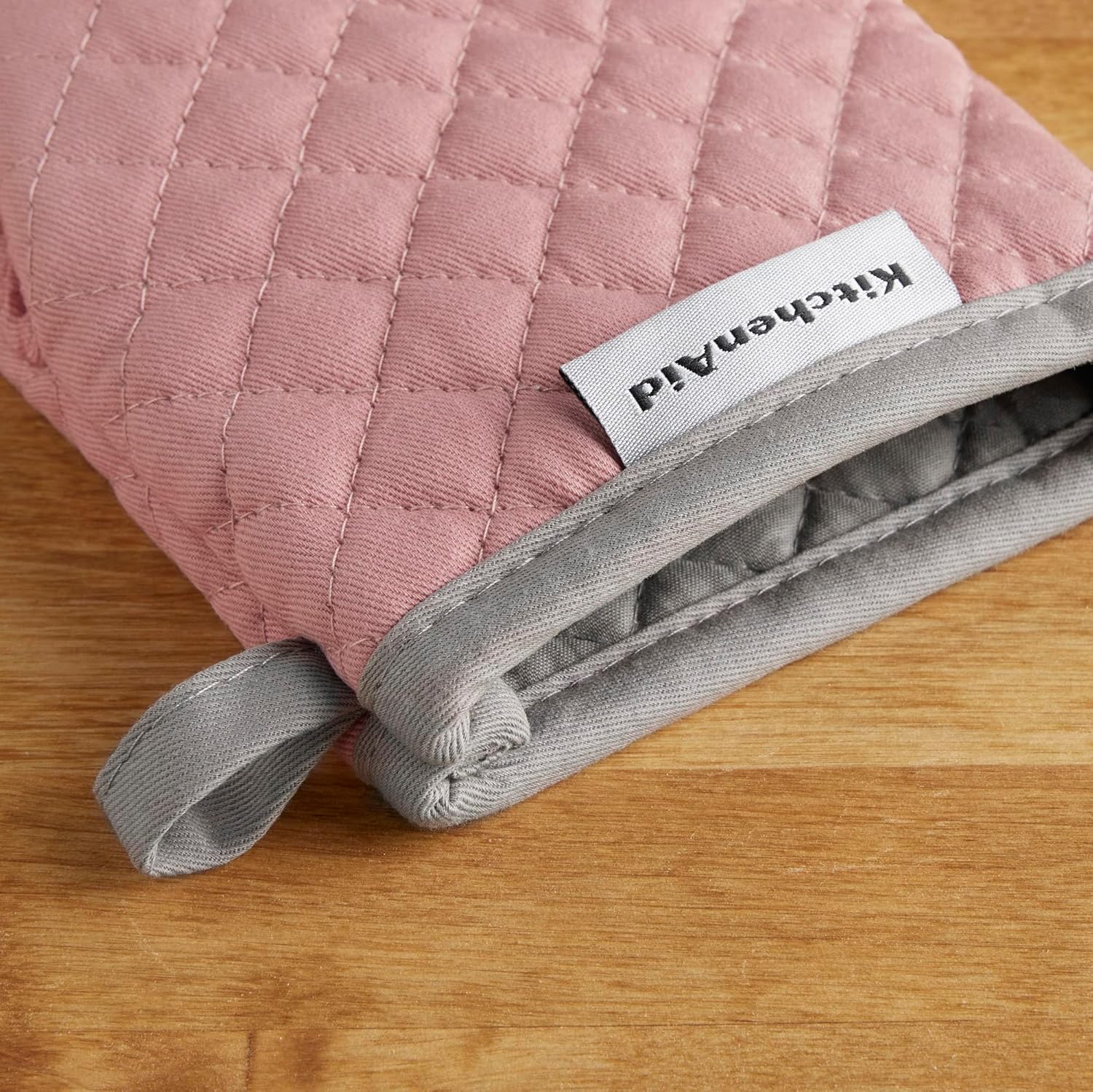 KitchenAid Asteroid Mini Oven Mitt Set, 5.5"x8", Charcoal Grey, 2 Piece