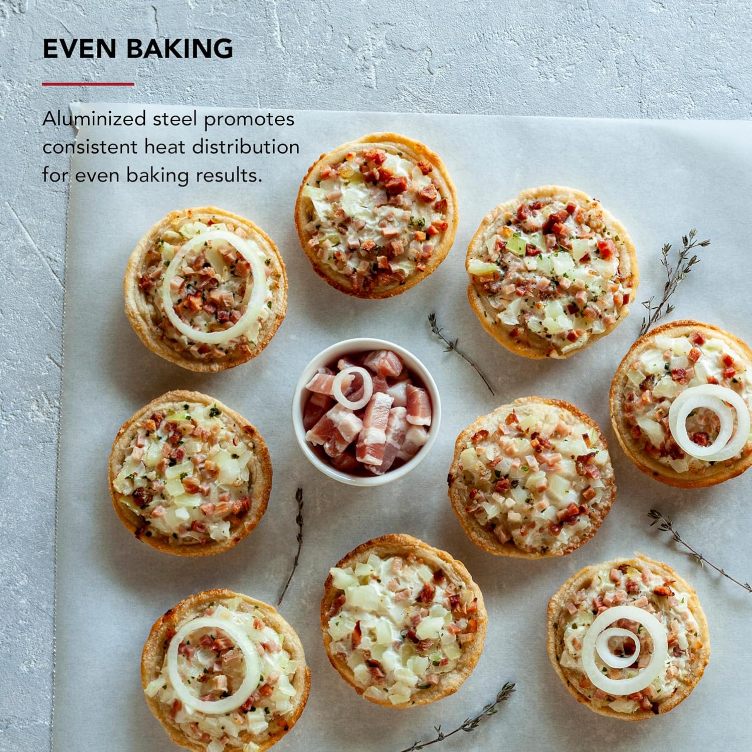 KitchenAid Non-stick Muffin Pan, 12 Cup, Evergreen