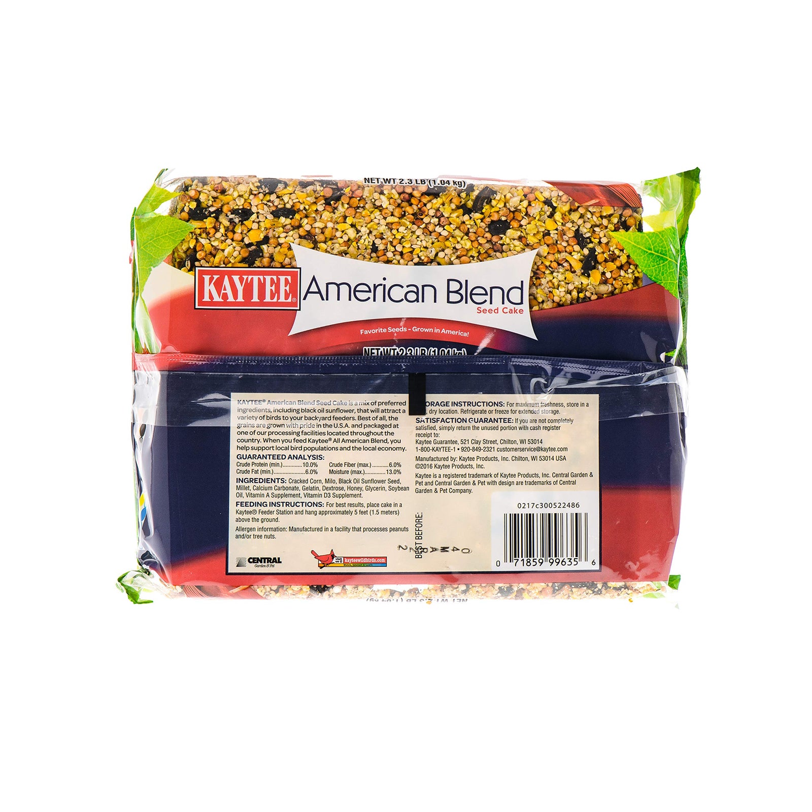 Kaytee All American Wild Bird Food Seed Blend, 5 Pound