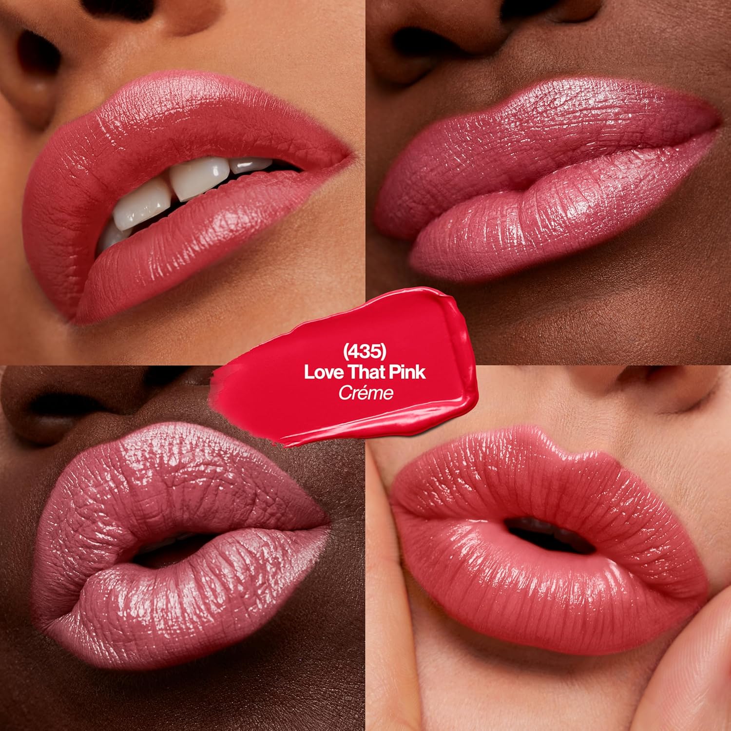 REVLON Super Lustrous Lipstick, High Impact Lipcolor with Moisturizing Creamy Formula, Infused with Vitamin E and Avocado Oil in Red/Coral, Extra Spicy (761) (Pack of 4)