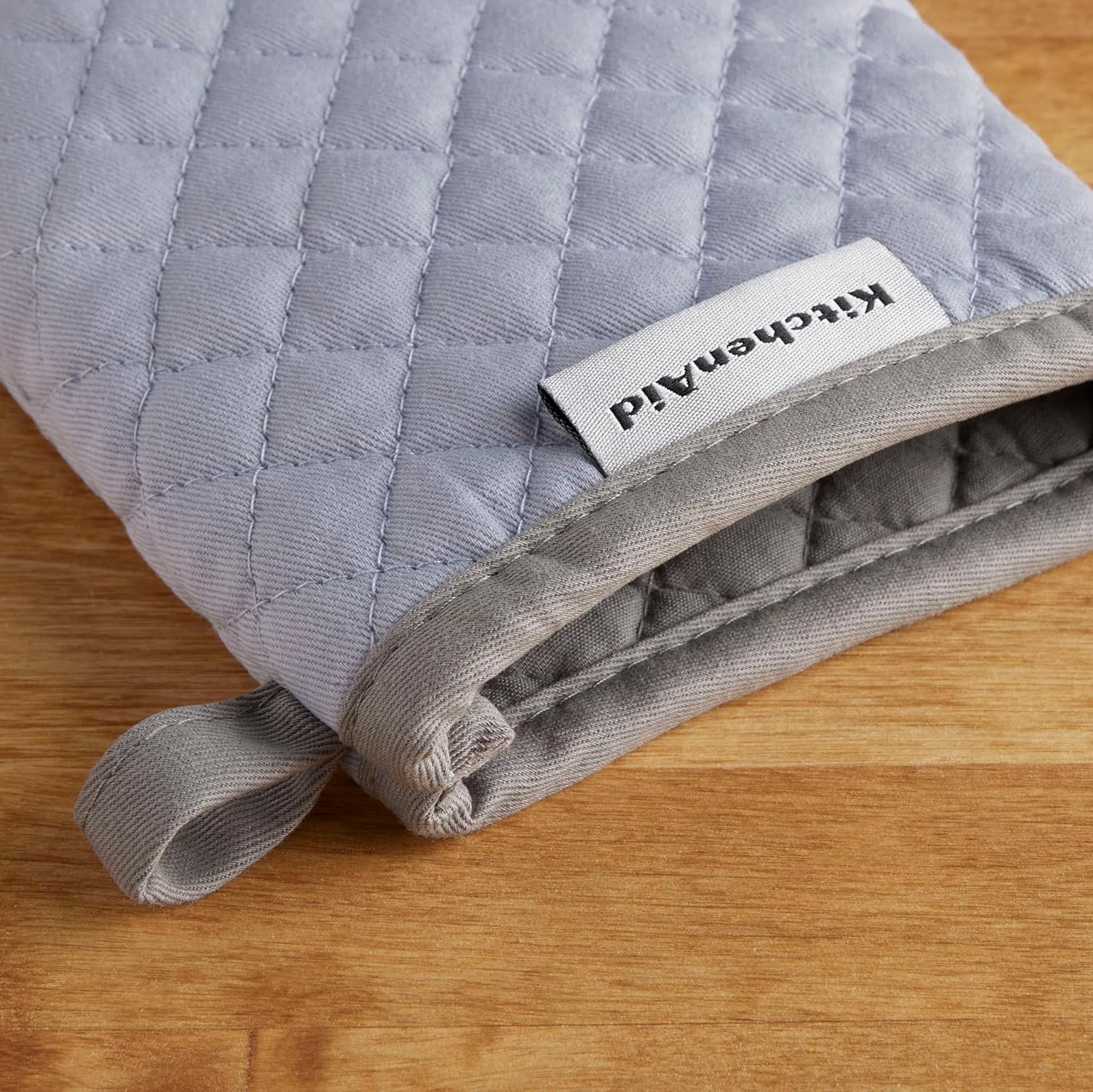 KitchenAid Asteroid Mini Oven Mitt Set, 5.5"x8", Charcoal Grey, 2 Piece