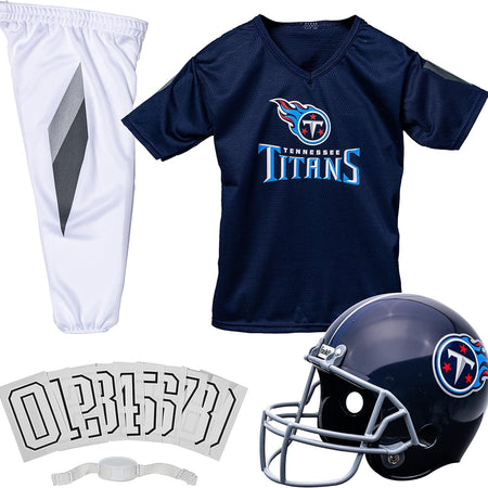 Franklin Sports NFL Youth Football Uniform Set for Boys & Girls - Includes Helmet, Jersey & Pants with Chinstrap + Numbers