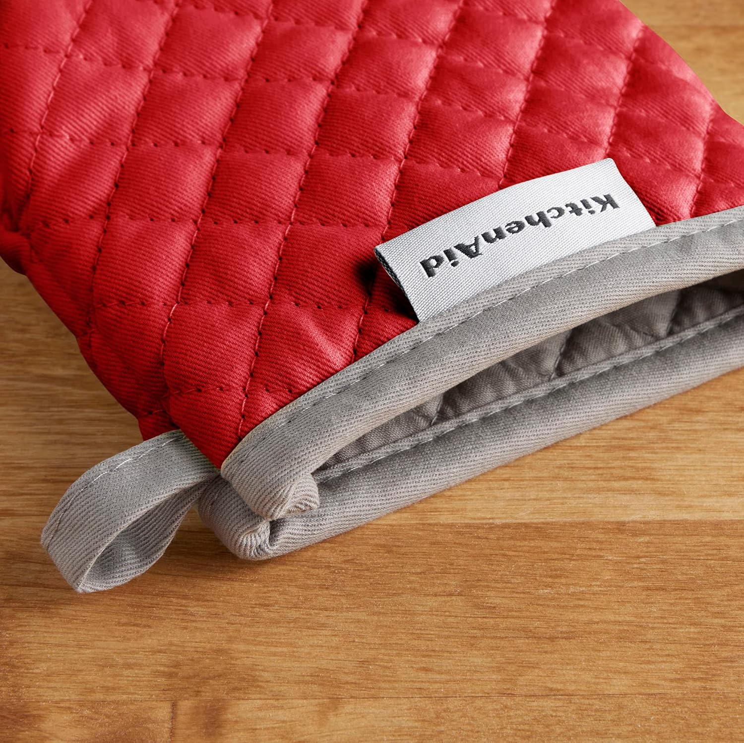 KitchenAid Asteroid Mini Oven Mitt Set, 5.5"x8", Charcoal Grey, 2 Piece