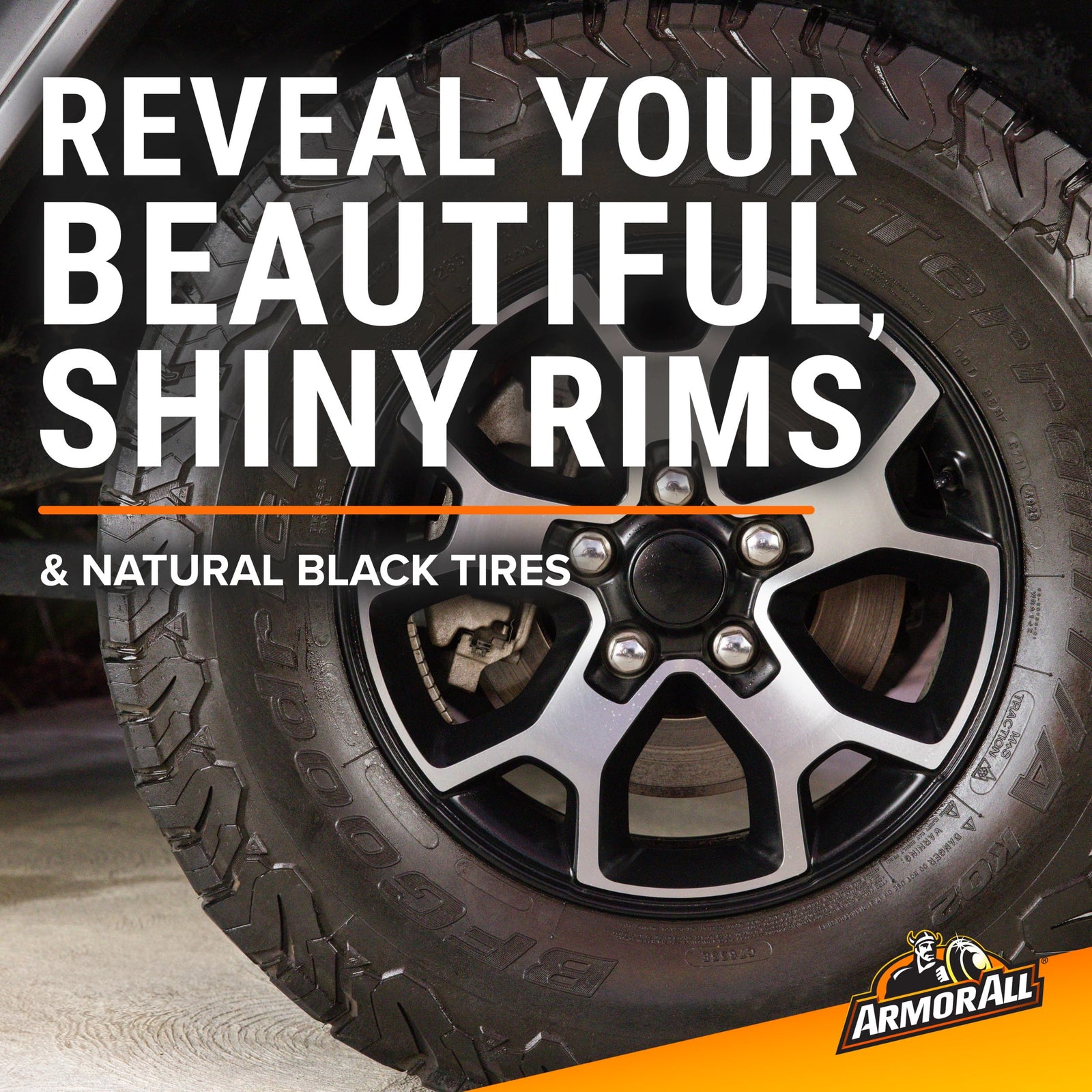 Armor All Extreme Wheel and Tire Cleaner , Car Wheel Cleaner Spray, 24 Fl Oz