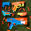 Nerf N Series Gear Up Pack, 3X Blasters, 18 Nerf N1 Darts, Kids Gifts, Outdoor Games, Ages 8+
