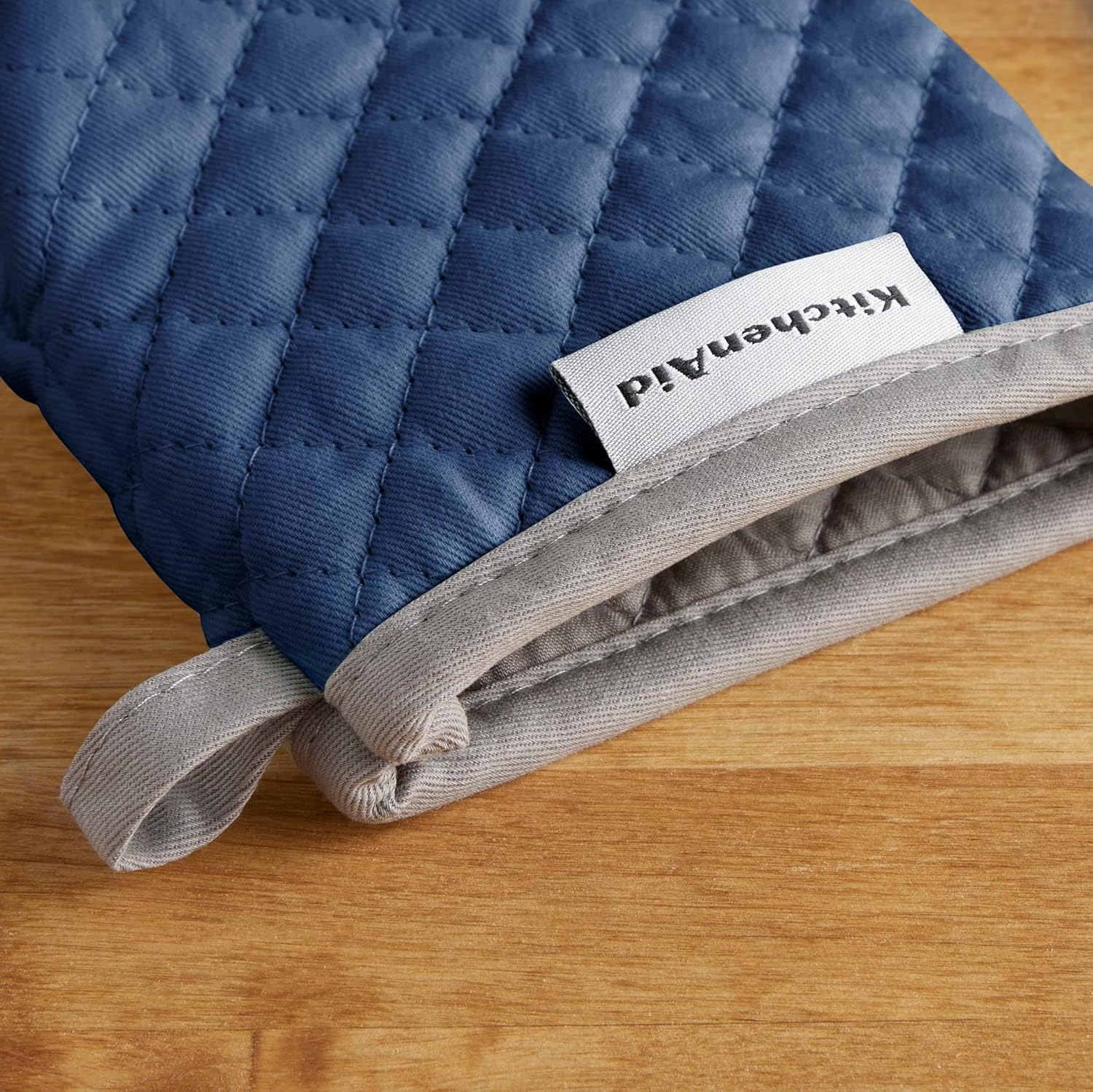 KitchenAid Asteroid Mini Oven Mitt Set, 5.5"x8", Charcoal Grey, 2 Piece