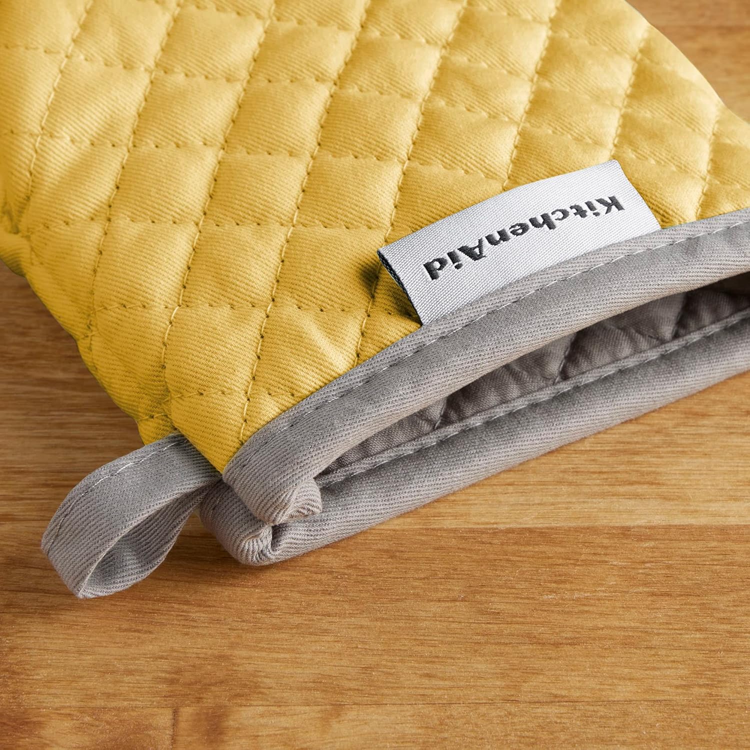 KitchenAid Asteroid Mini Oven Mitt Set, 5.5"x8", Charcoal Grey, 2 Piece