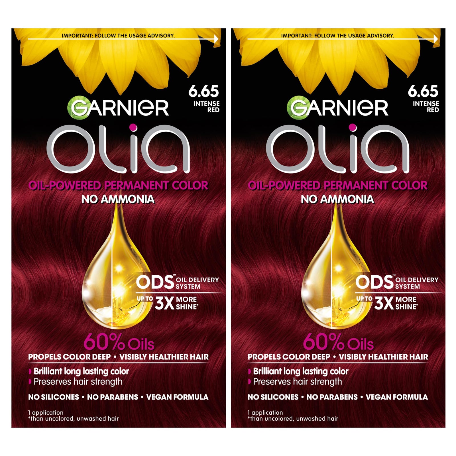 Garnier Hair Color Olia Ammonia-Free Brilliant Color Oil-Rich Permanent Hair Dye, 9 1/2.1 Lightest Ash Blonde, 1 Count (Packaging May Vary)