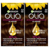 Garnier Hair Color Olia Ammonia-Free Brilliant Color Oil-Rich Permanent Hair Dye, 9 1/2.1 Lightest Ash Blonde, 1 Count (Packaging May Vary)
