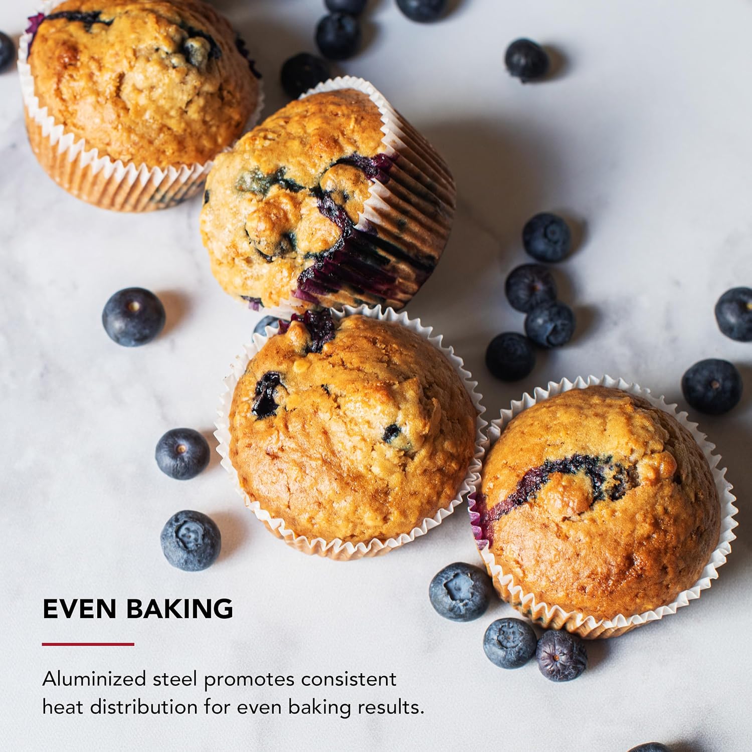 KitchenAid Non-stick Muffin Pan, 12 Cup, Evergreen