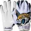 Franklin Sports Youth NFL Football Receiver Gloves - Kids Football Gloves Pair - NFL Team Logos and Silicone Palm