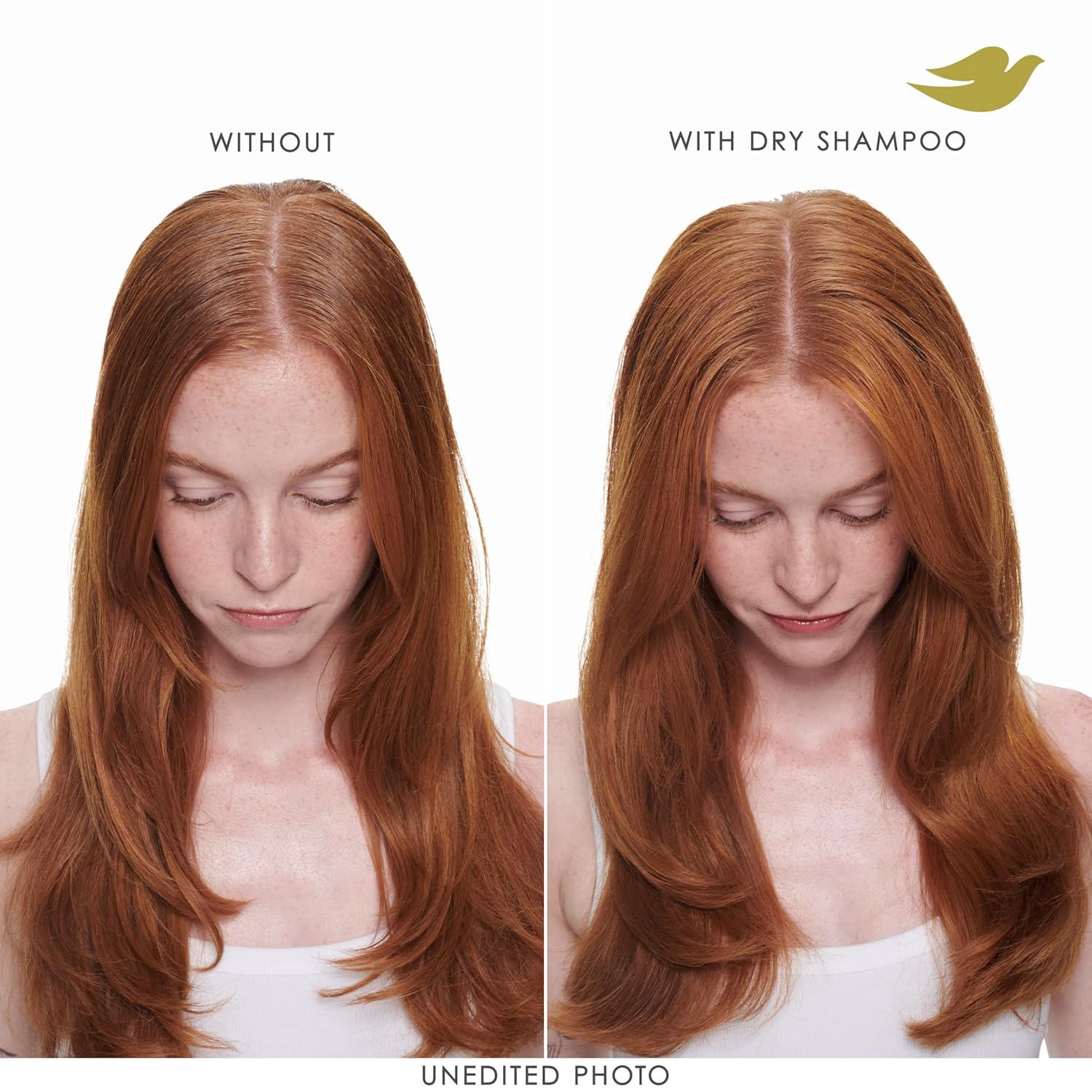 Dove Advanced Dry Shampoo Volume & Fullness Refresh & Revive Flat Hair Without Water for 2 Days of Freshness & Bounce 1.15 oz