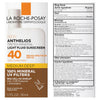 La Roche-Posay Anthelios Sunscreen SPF 50, Ultra-Light Fluid Broad Spectrum SPF 50, Face Sunscreen with Titanium Dioxide Mineral, Lightweight & Fast-Absorbing, Oil-Free, Matte Finish