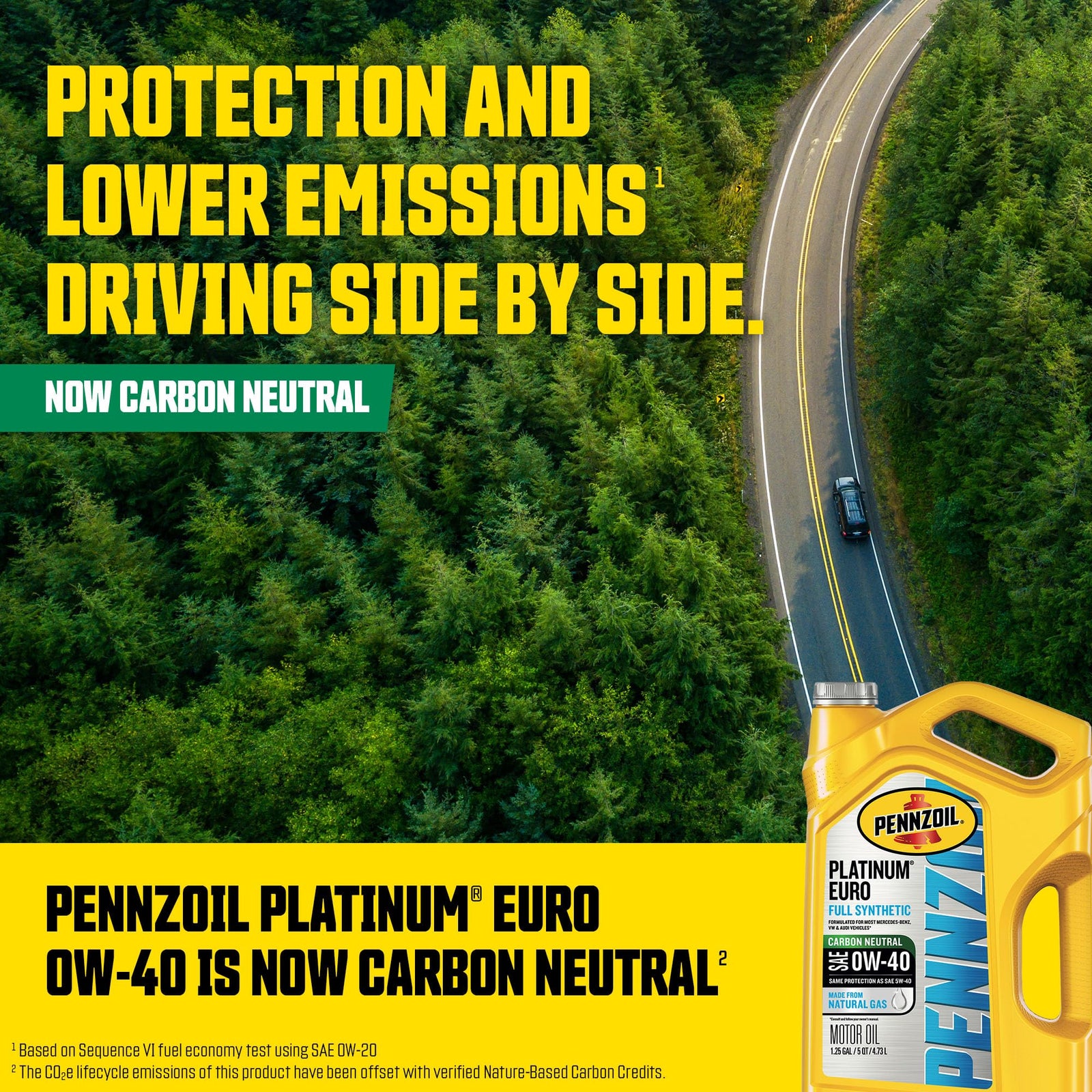 Pennzoil Platinum Euro L Full Synthetic 5W-30 Motor Oil, 5 Quart (3 Pack)