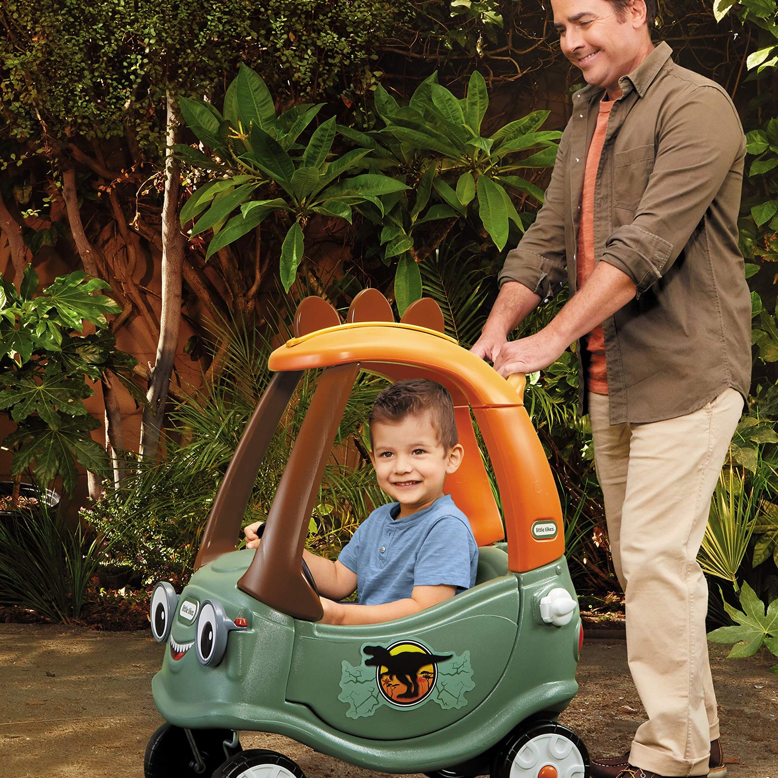 Little Tikes Cozy Coupe Dinosaur – Amazon Exclusive Large, Green