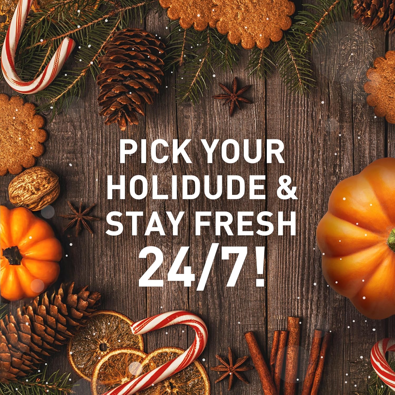 Old Spice Body Wash for Men, Holidudes Holiday Edition, 24/7 Holiday Freshness, Lasting Scent and Rich Lather, Stocking Stuffer, Lumbersnack with Fresh Pine Scent, 16 oz